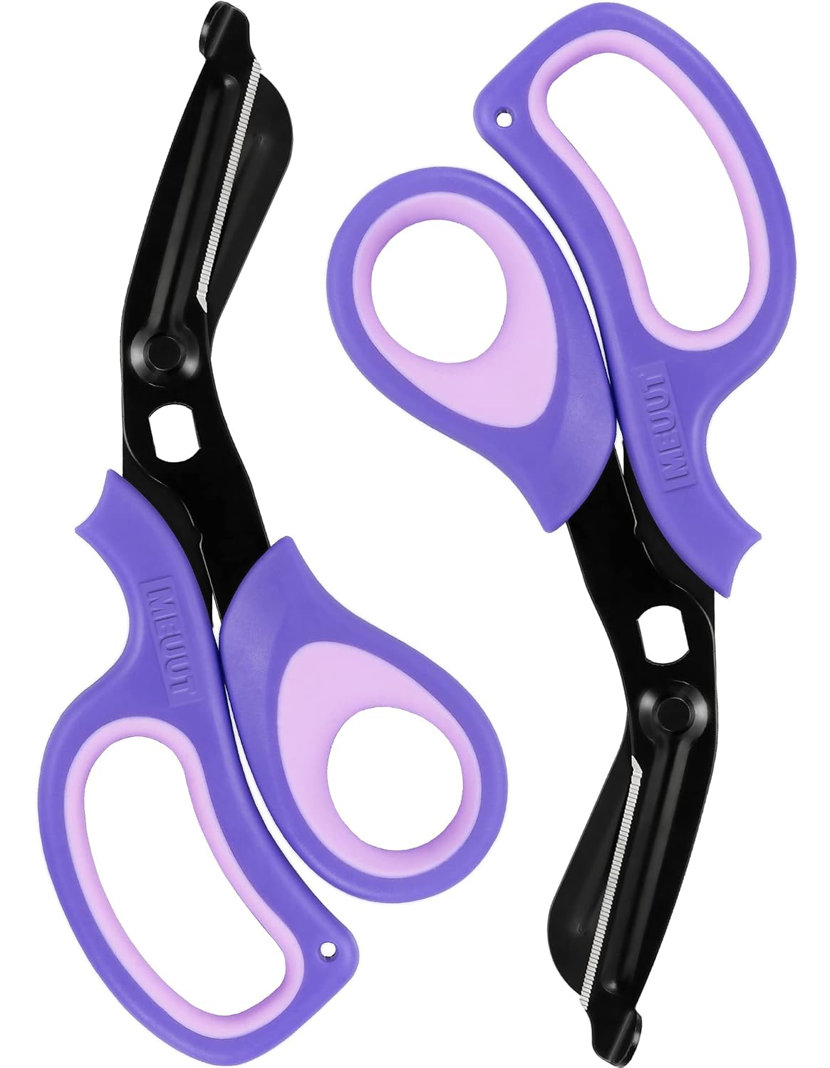 MEUUT Medical Scissors 2-Pack Trauma Shears for Nurses All Purpose Scissors